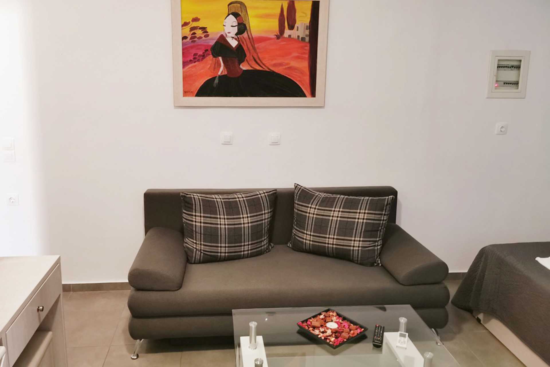 Superior-værelse på hotel Bianco i Parga, Grækenland.