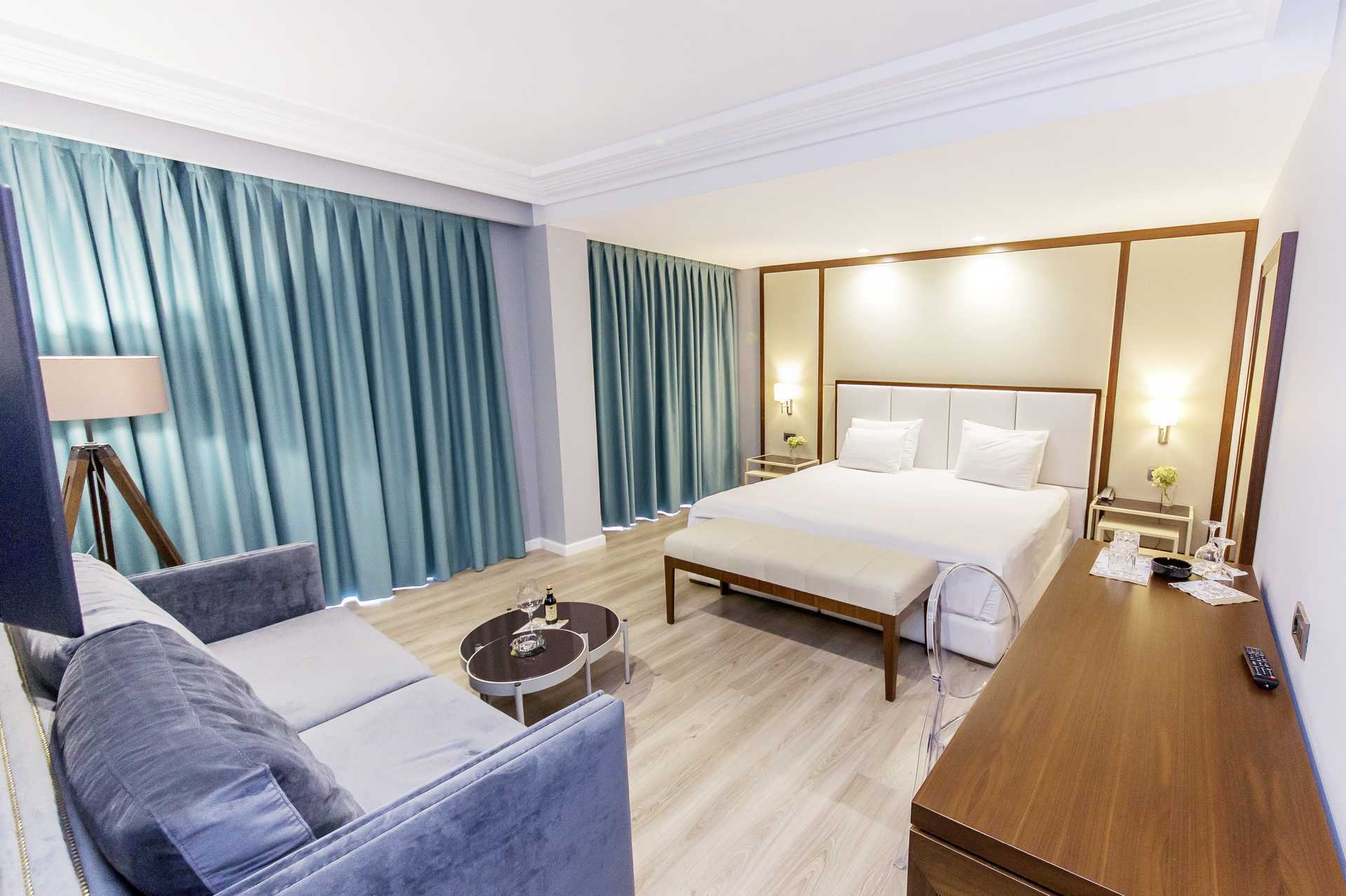 Superior-værelser på hotel Brilant i Saranda, Albanien.