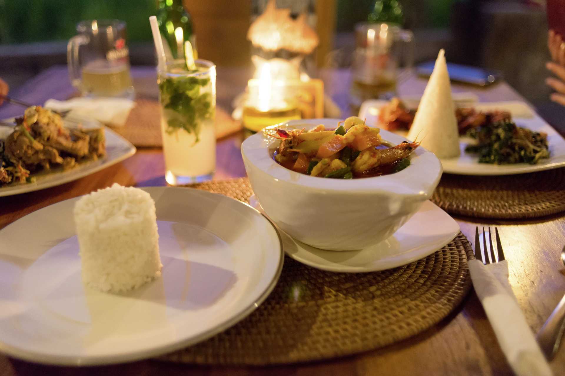 Balinesisk rejesuppe.