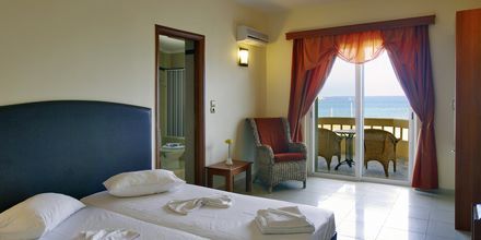 2-værelses lejlighed på Hotel Theo på Kreta, Grækenland.