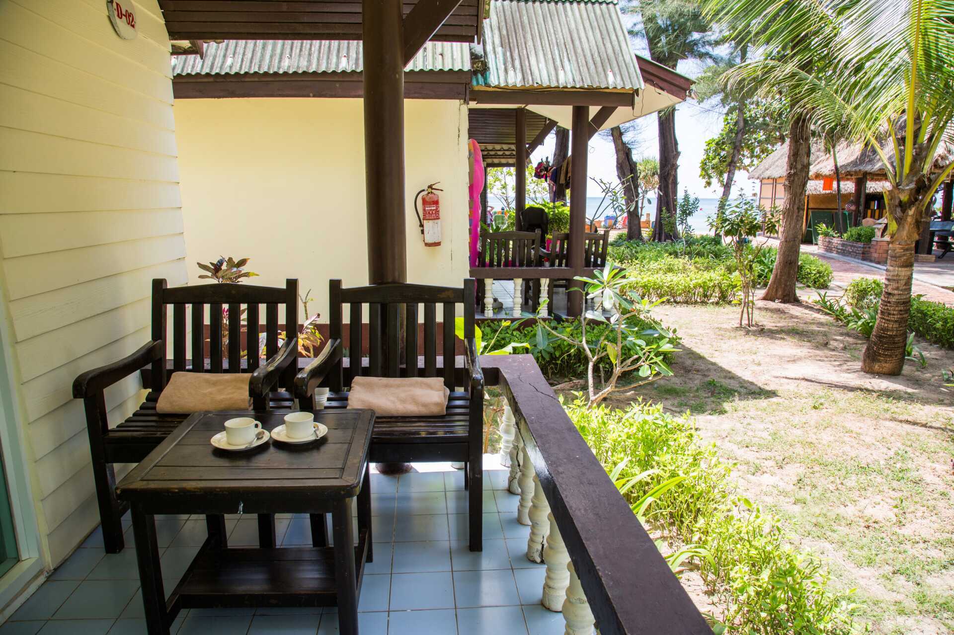 Udeplads på Hotel Southern Lanta Resort, Thailand.