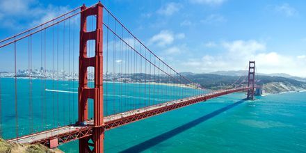 Golden Gate broen i San Francisco, USA.