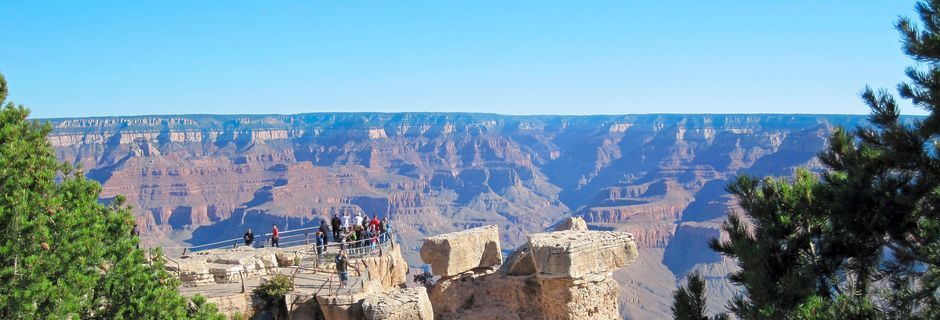 Grand Canyon er en uforglemmelig oplevelse, når du er på Vestkysten i USA.