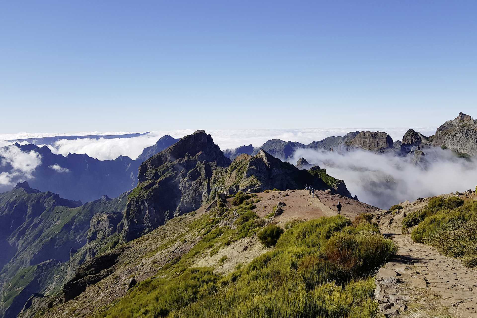 Vandring - Pico do Arieiro, 10,5 km