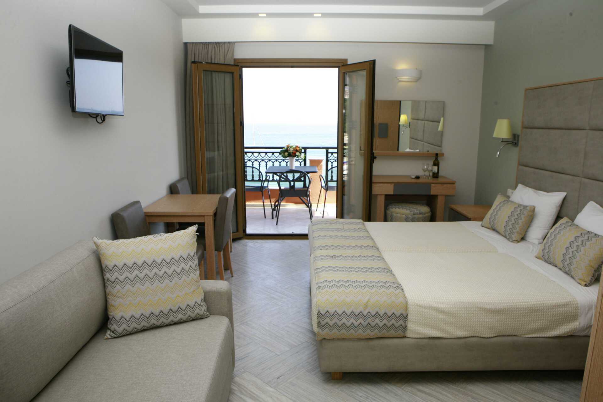 1-værelses lejlighed på hotel Vekios i Parga, Grækenland.