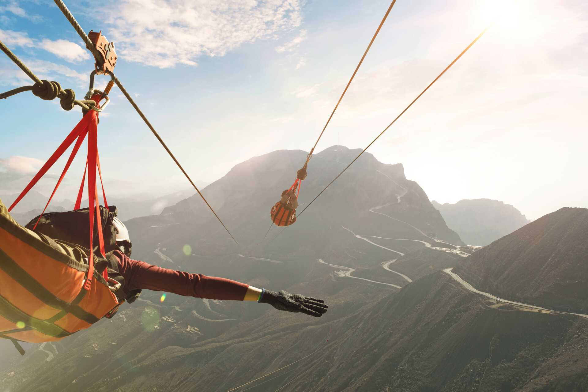 Verdens længste zipline - Jais Flight