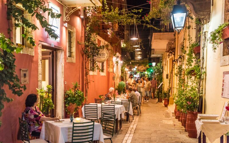 En aften i Rethymnon