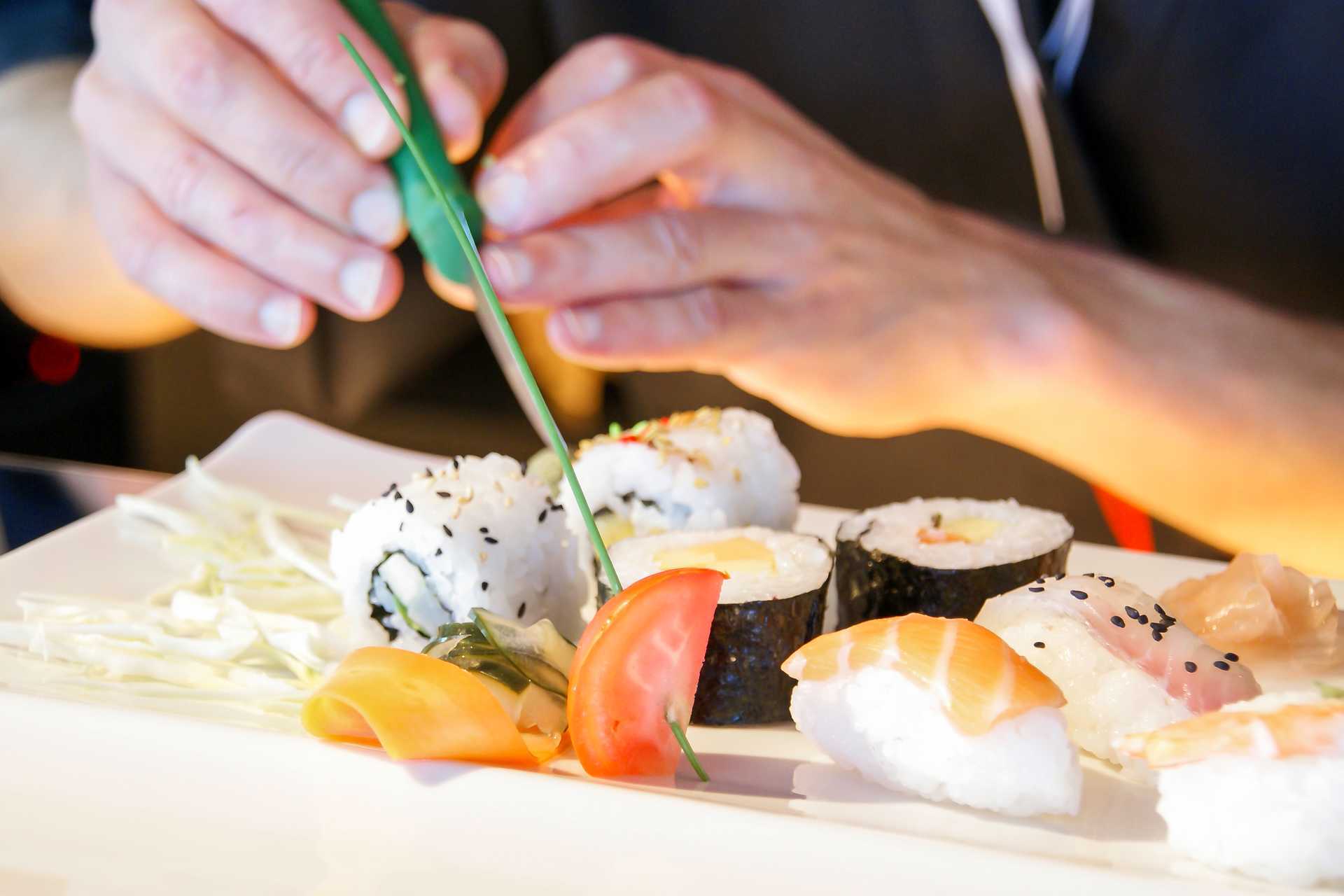 Sushi restaurant på VIDAMAR Resorts Madeira, Portugal.