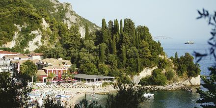 Villa Rossa Area Boutique Beach Resort i Parga, Grækenland.