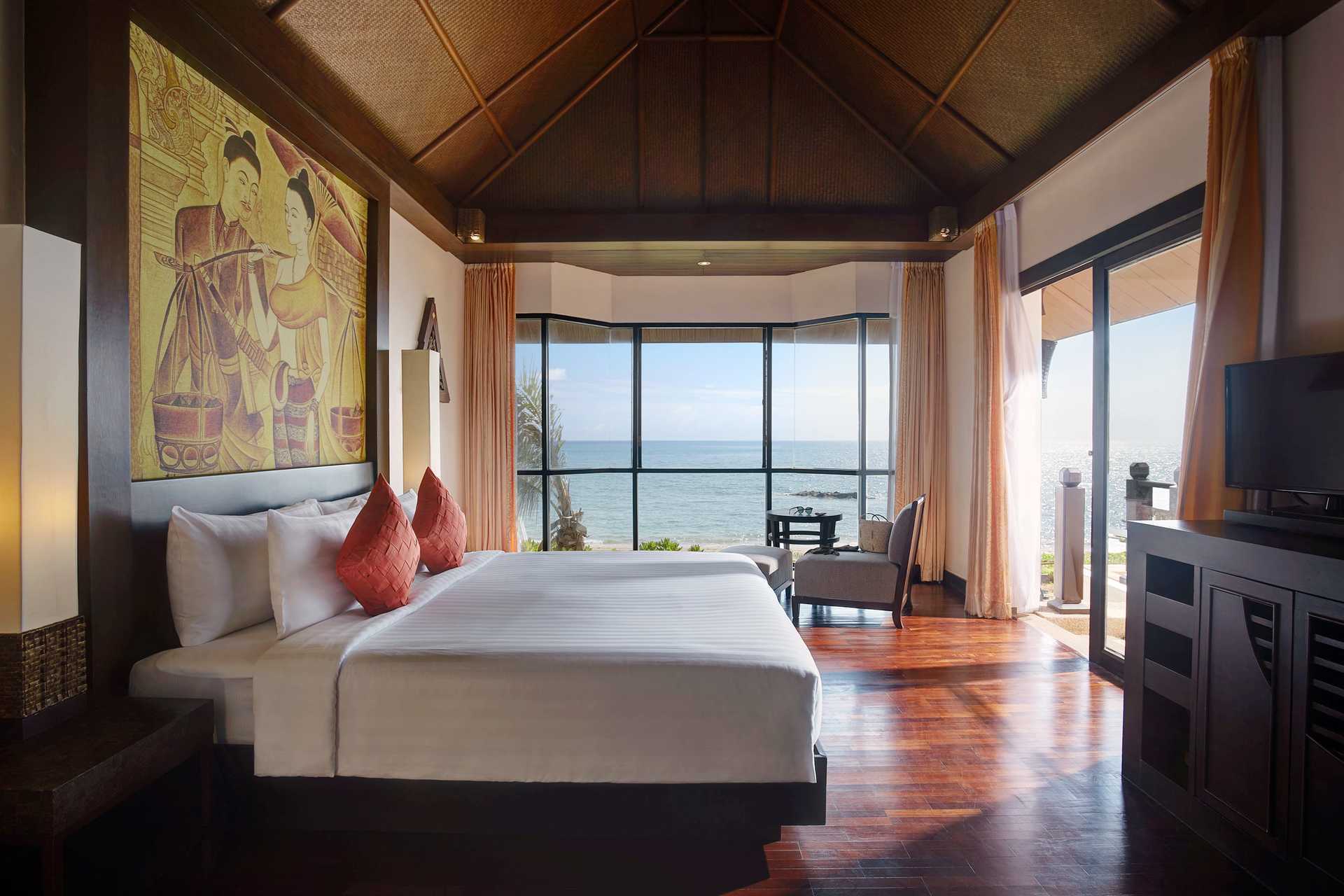Villa ved havet på Hotel Rawi Warin i Koh Lanta, Thailand.