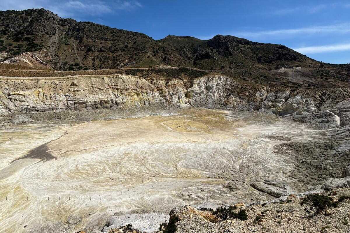 Vulkanøen Nissyros, med transfer