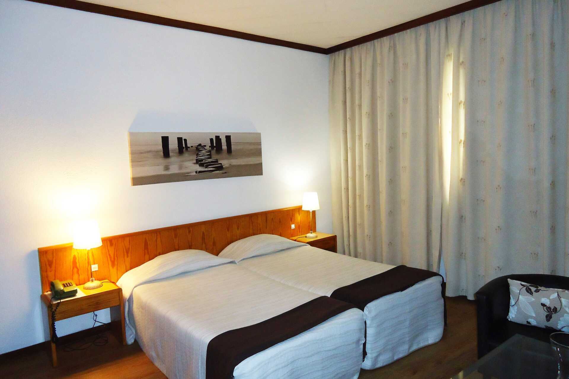 Dobbeltværelse på Hotel Windsor i Funchal på Madeira.