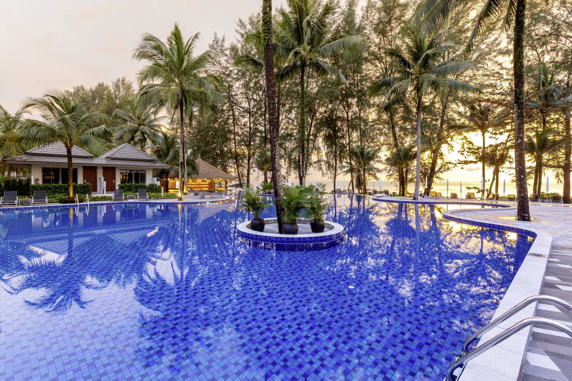 Poolen på hotel X10 Khao Lak, Thailand.