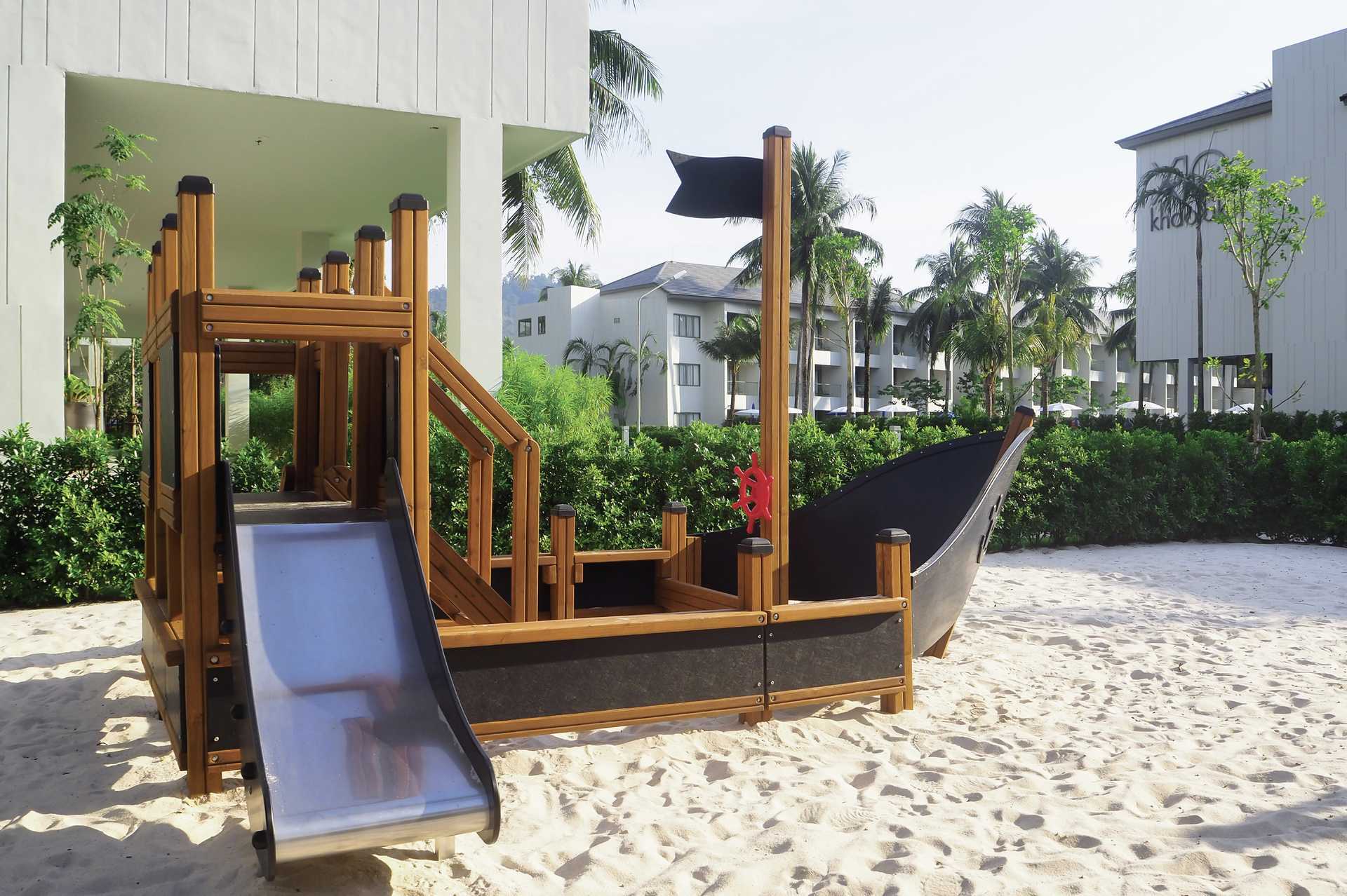 Legeplads på hotel X10 Khao Lak, Thailand.
