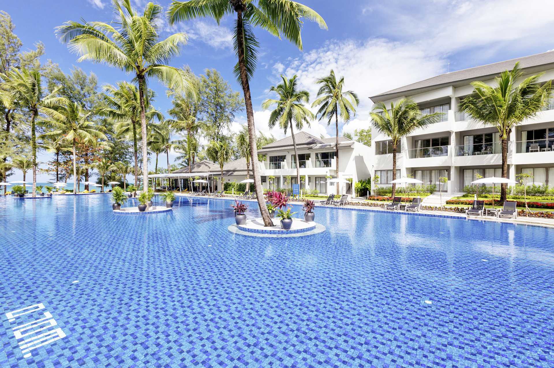 Pools på hotel X10 Khao Lak, Thailand.