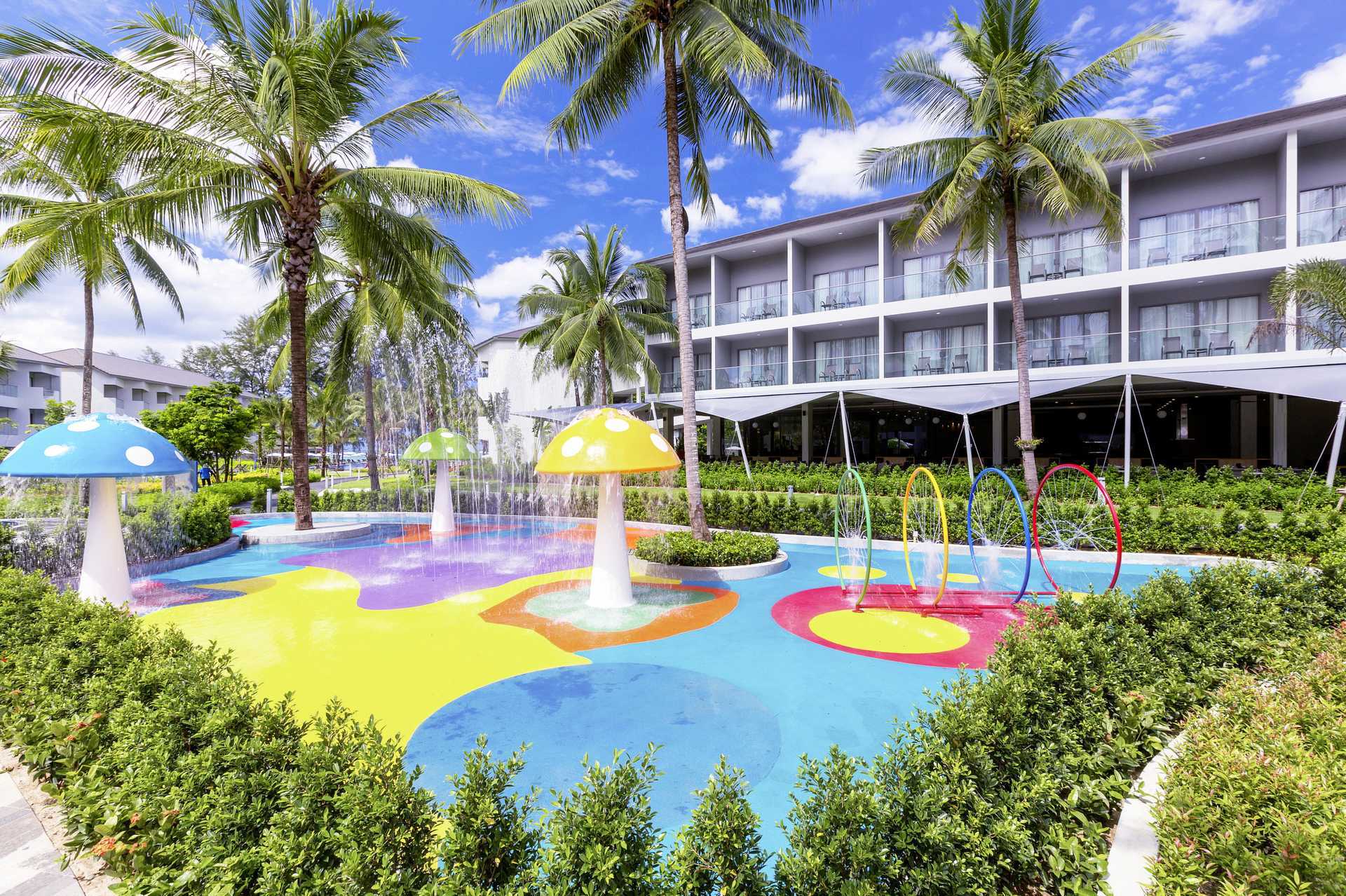 Børnepoolen på hotel X10 Khao Lak, Thailand.